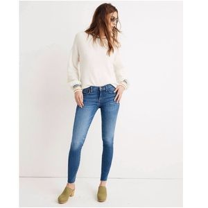 MADEWELL SKINNY SKINNY MEDIUM WASH JEANS